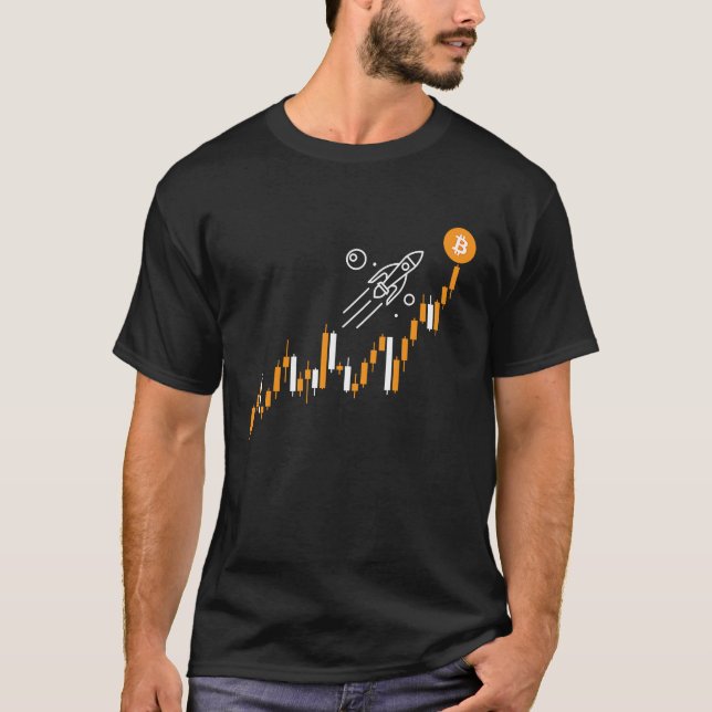 T-shirt Bitcoin vintage Pour Crypto Devise Traders (Devant)
