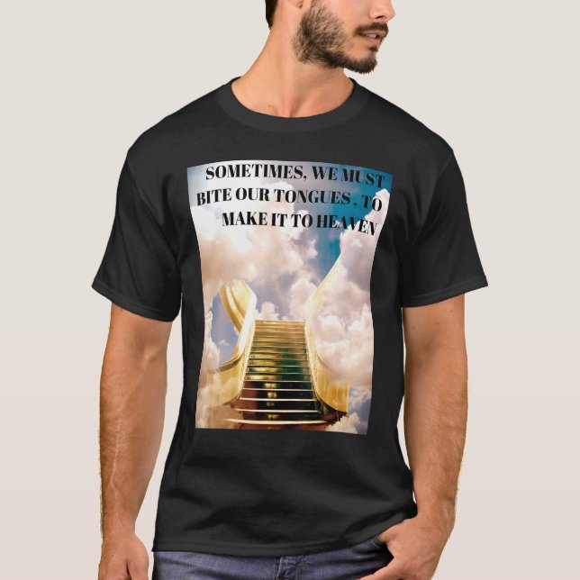 T-shirt Bite Ton Tee De Langue (Devant)