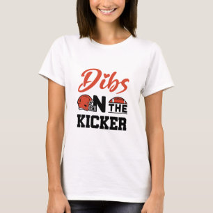 T-shirt Bites sur la petite amie de Kicker Football