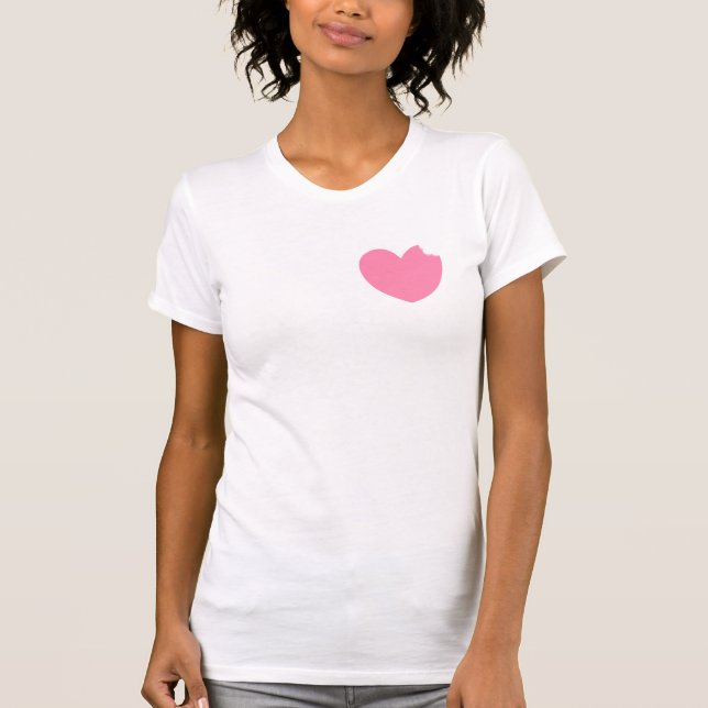 T-shirt Bitten Heart (Devant)