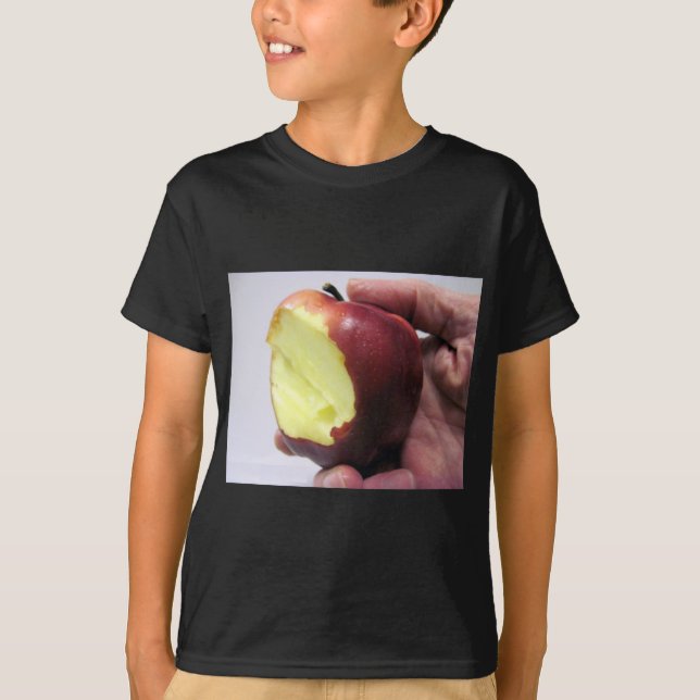 T-shirt Bitten Red Apple (Devant)