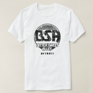 T-shirt Bitter Sweet Alley (BSA Vintage) NOIR Logo