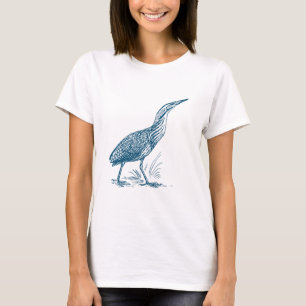 T-shirt Bittern - Bleu océan