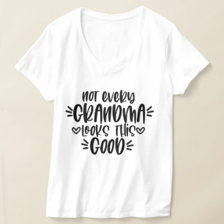 T-shirt Bizarre belle apparence Grand-mère mot art