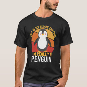 T-shirt Bizarre C'est mon costume humain Je suis vraiment