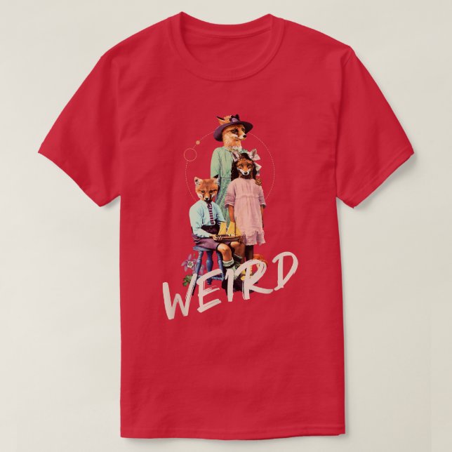 T-shirt Bizarre et amusant dessin (Design devant)