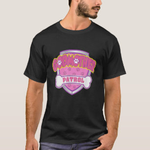 T-shirt Bizarre Patrouille - Chien Maman, Papa Pour Hommes