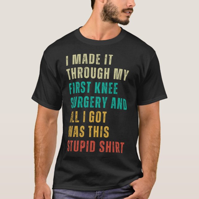 T-shirt Bizarre Post Surgery Gag Se Bien Bientôt (Devant)