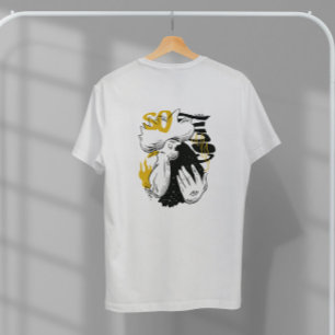 T-shirt Bizarre Rooster Corps animal