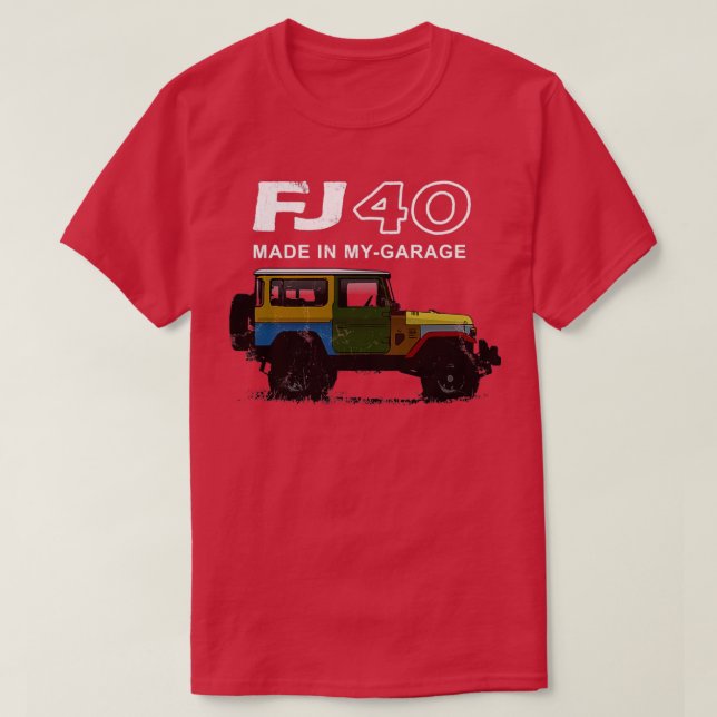 T-shirt BJ40 Camions Landcruiser Cadeau de sueur capté pou (Design devant)