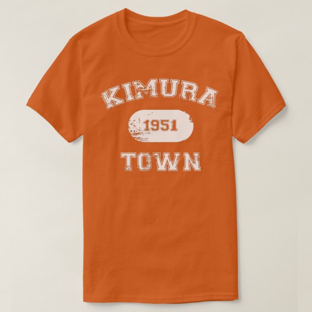 T-shirt BJJ brésilien Jiu Jitsu Kimura Ville déprimée 1 (Design devant)