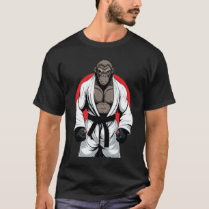 T-shirt BJJ et MIXED MARTIAL ART Gorilla Brésil Jiu Jitsu 