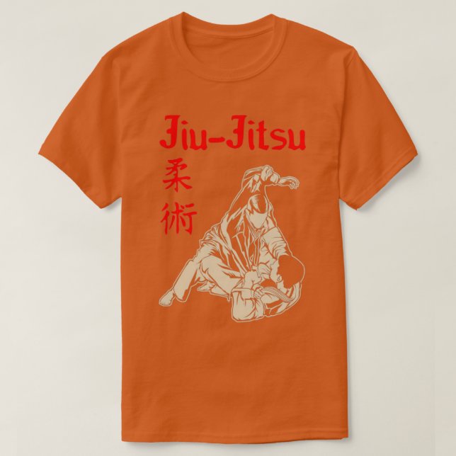 T-shirt BJJ Jiujitsu avec Rolling Logo Tous les jours T (Design devant)