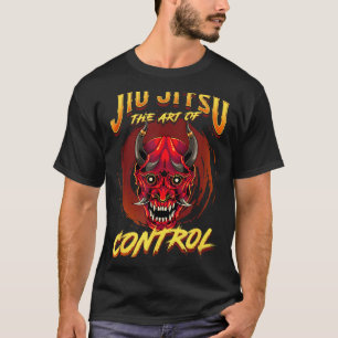 T-shirt BJJ l'art du contrôle - Grappling Jiu Jitsu Rouge