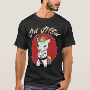 T-shirt BJJ MIXED MARTIAL ART Unicorn Brésil Jiu Jitsu Gra