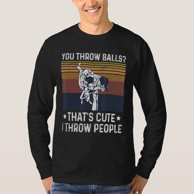 T-shirt Bjj Pour Un Combattants Jiu Jitsu (Devant)