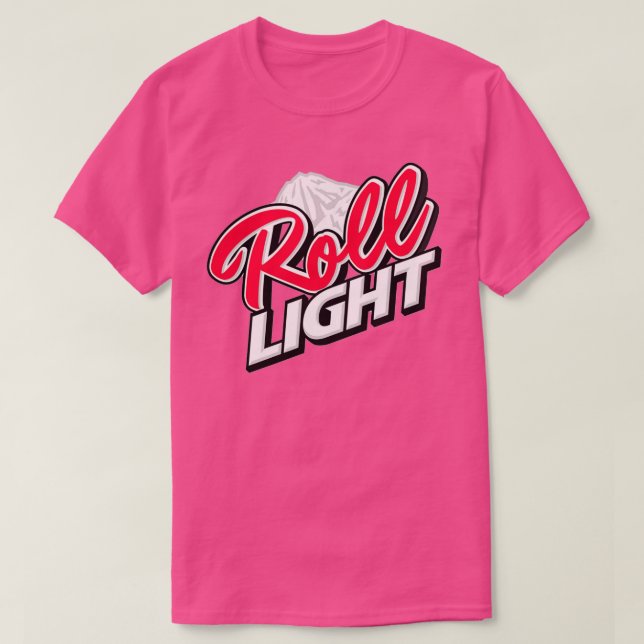 T-shirt BJJ Roll Light (Design devant)