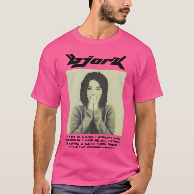 T-shirt Bjork Nerd (Devant)