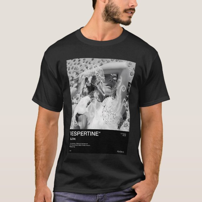T-shirt Bjork - Vespertine (Devant)