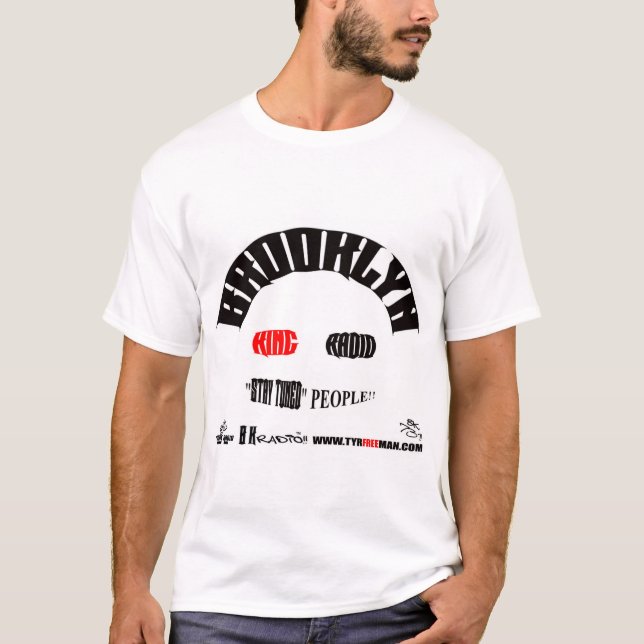 T-SHIRT BK RADIO "RESTE TUNED" T SHIRT BY TYR FREE! ! (Devant)