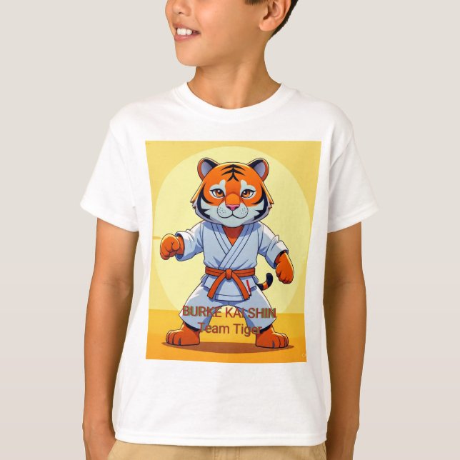 T-SHIRT BKSMA CHILDRENT T SHIRT TEAM TIGER (Devant)