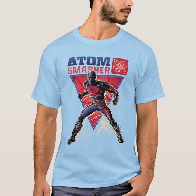 T-shirt Black Adam | Graphique de caractères de masher Ato (Devant)