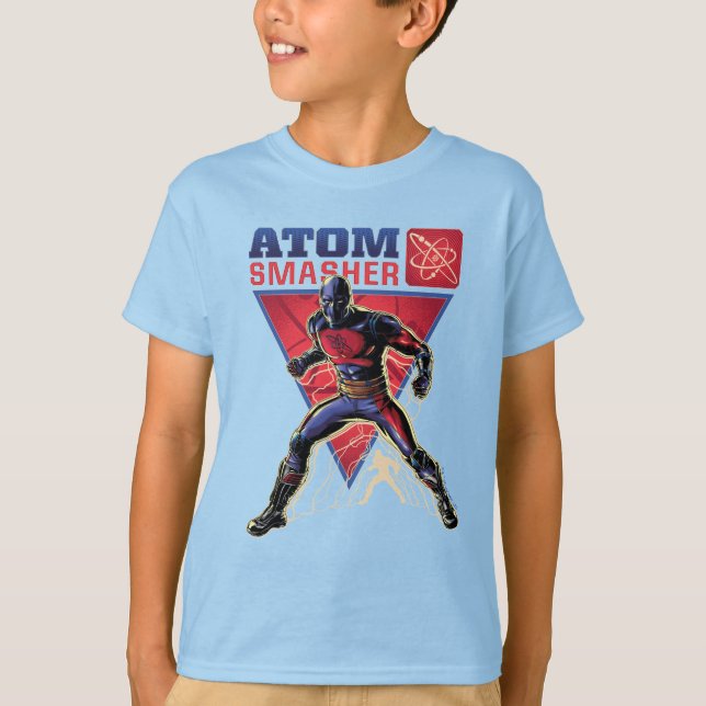 T-shirt Black Adam | Graphique de caractères de masher Ato (Devant)