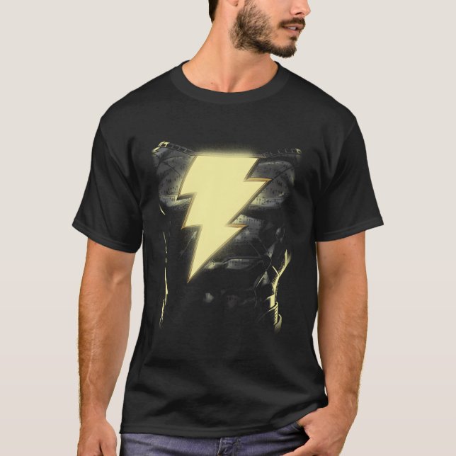 T-shirt Black Adam Halloween (Devant)