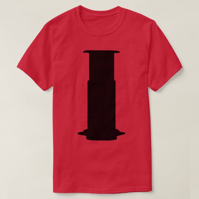 T-shirt Black Aeropress sign Edition limitée (Design devant)