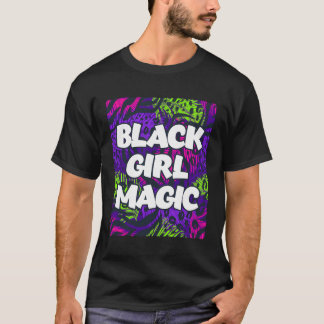 T-shirt Black African Queen Girls Magic Black Girl M