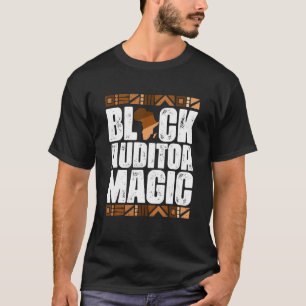 T-shirt Black Auditor Magie Black History Mois BLM