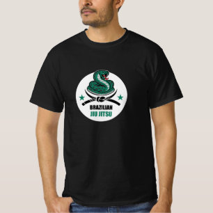 T-shirt Black Belt Cobra Brazilian Jiu Jitsu