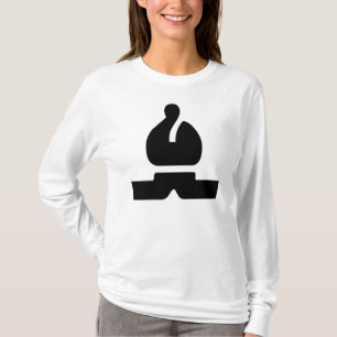 T-shirt Black Bishop