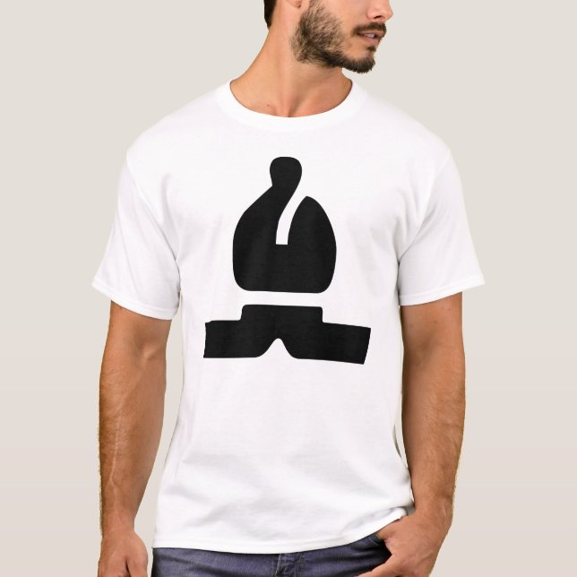 T-shirt Black Bishop (Devant)