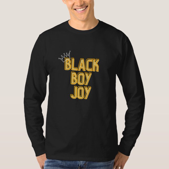 T-shirt Black Boy Joy (Devant)