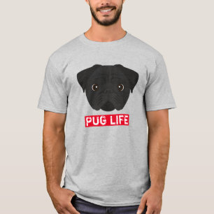T-shirt Black Carlin Life