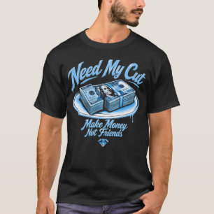 T-shirt Black Carolina 5 AJ5 Besoin de ma part