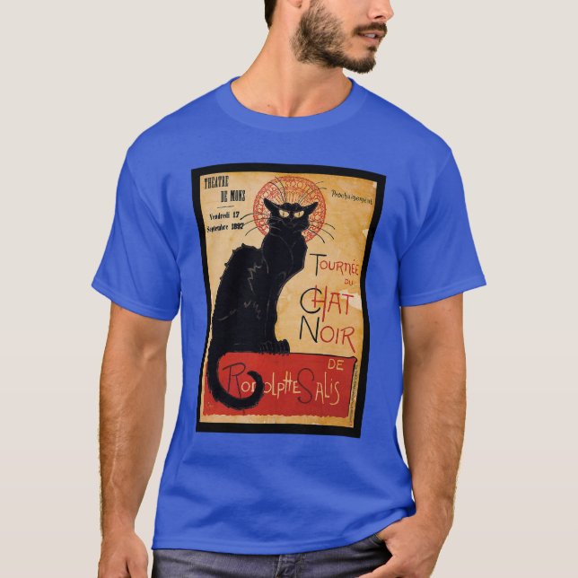 T-shirt Black cat (Devant)