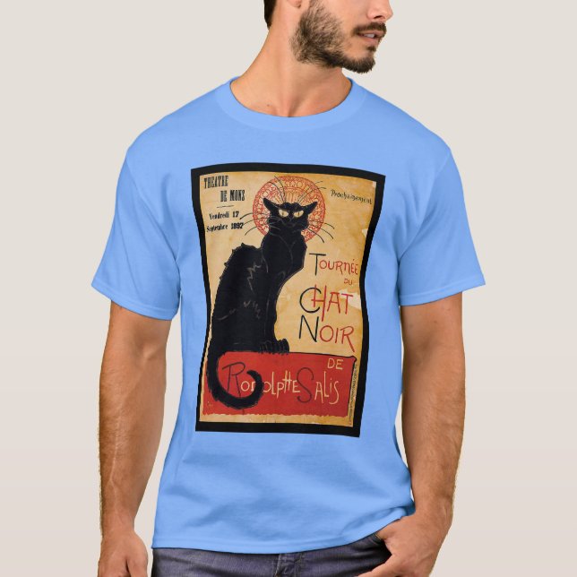 T-shirt Black cat (Devant)