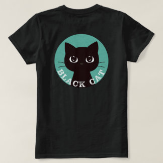 T-shirt BLACK CAT | Minimalist Modern Pop Black Cat
