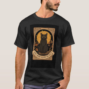 T-shirt Black Cat Moon – Le T-Shirt Basique pour H