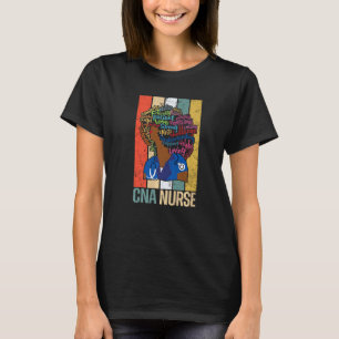 T-shirt Black Cna Nurse Pour Afro-Américain Melanin Nu