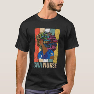 T-shirt Black CNA Nurse S Pour Africain Américain, Melanin