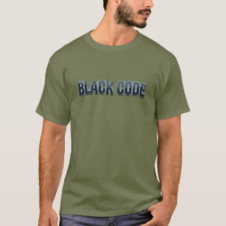 T-shirt Black Code Dark Logo
