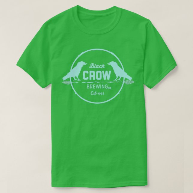 T-shirt Black Crow Brewing Co T (Design devant)