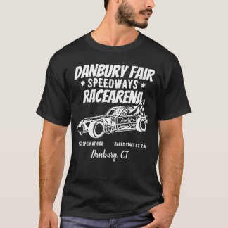 T-shirt Black Danbury Fair Racearena Speedway 1-Side Tee!