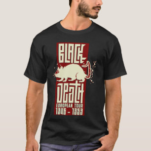 T-shirt Black Death European Tour, Renaissance Fair Histor