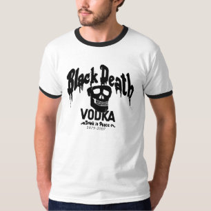 T-shirt black death vodka
