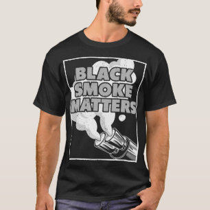T-shirt Black Diesel Smoke Matters Camion Lifted Diesel Br