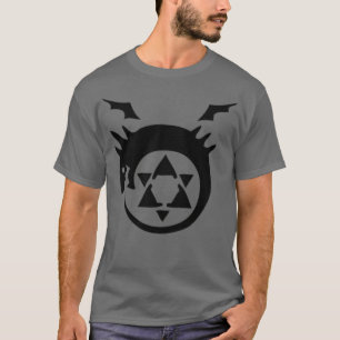 T-shirt Black dragon